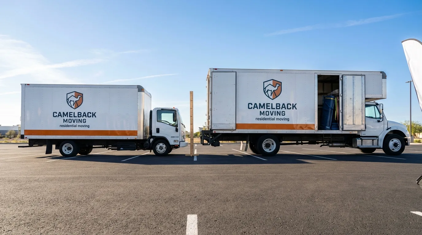 Moving truck size capacity guide in Unicoi